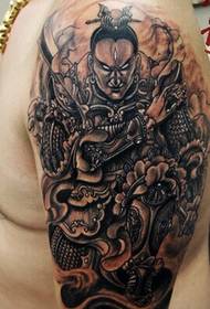 Zgodna Erlang božja tetovaža za ruku