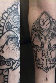 Személyiség kar divat pont tetoválás tetoválás minta ajánlott képet