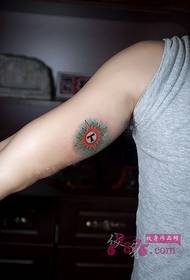 Arm little sun fashion tattoo picture