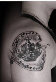 Boys arms trend beautiful crown tattoo pictures