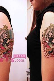 ໂມງກະເປົາທີ່ມີຄວາມຄິດສ້າງສັນແບບ ໃໝ່ teapot arm tattoo