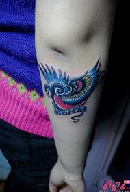 Arm color swallow tattoo picture picture