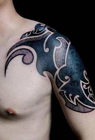 Atmospheric totem tattoo