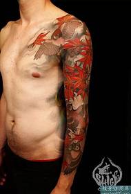 9 beautiful flower arm tattoo sets