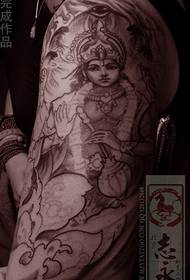 Arm faith, Shiva tattoo pattern