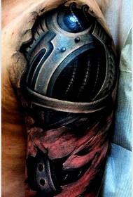 Superkul arm mekanisk tatovering