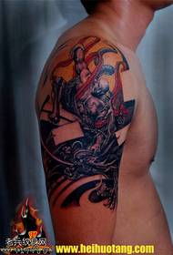 Ώμος Σούπερ πραγματική Ride σώμα Δράκος Dragon Fuhan Τατουάζ Pattern