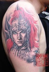 Handsome and handsome Zhao Yun tattoo