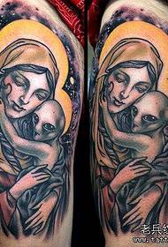 Arm nun tattoo work