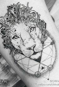 Tetovaže ruku s lavom dijele tetovaže