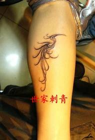 Шанхайдағы Shijia татуировкасы бойынша шоу жұмыстары: қолтық феникс-татуировкасы