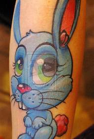 Arm trend cute bunny tattoo pattern