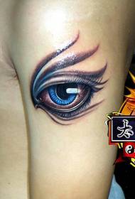 Dongguan Tattoo Show Picture Princess Dragon Tattoo Works: Татуировка на окото на ръцете