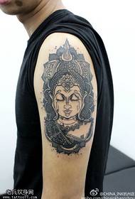 Tattoo show, recommend a tattoo of the Buddha's head