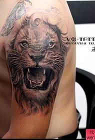 Шоу за татуировки, препоръчайте татуировка на ръка лъв