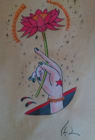 Color lotus buddha tattoo tattoo image shared by Tattoo Hall