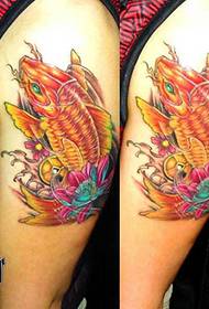 Ang Dongguan Tattoo Ipakita ang Larawan Prince Dragon Tattoo Gumagana: Arm Squid Tattoo