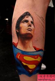 Tattoo show, recommend an arm Superman tattoo