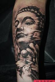 Tattoo show, recommend a tattoo of the Buddha's head