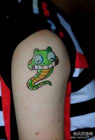 Tattoo show, recommend an arm cobra tattoo pattern