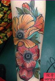 Pasek pokazu tatuażu zalecił pokaz tatuażu w kolorze kwiatu ramienia 27853-ramienny wzór wampira