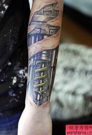 Tatuatge mecànic de braç