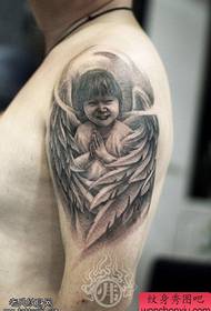 Tattoo შოუ, გირჩევთ მკლავ ანგელოზის ტატუირება
