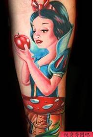Arm color snow white tattoo tattoo