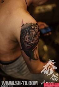 male arm shark 1 tattoo pattern