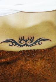 abdominal totem tatuaje eredua - 蚌埠 tatuaje erakusketa argazkia urrea 禧 tatuaia gomendatzen da