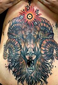 recommended a belly domineering head tattoo pattern picture