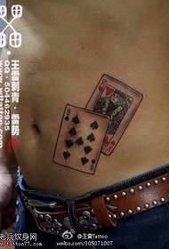шема на тетоважи во покер во боја