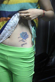 beauty belly beautiful tattoo tattoo pattern Daquan