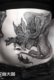 Живіт татуювання Гриффін татуювання