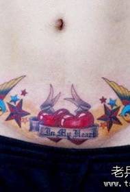 trbuh ljepote malo lastavica ljubav tetovaža uzorak