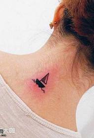 kakla laiva Enkura tetovējuma raksts