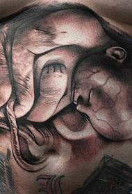 Abdominal Creative Fetal Tattoo Works