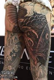 hip 蹿 经典 classicu mudellu di tatuaggi di koi