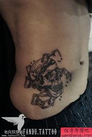 African Europe and the United States tattoos are shared by the tattoo show 30389-Women's abdomen key tattoo works are shared by the tattoos 30390- Abdominal pistol tattoo Works are shared by the best tattoo shop