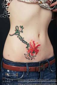 ženski trbuh tetovaža slika više slika