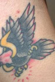 Black Eagle Classic Tattoo Pattern