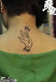 qoorta nooca loo yaqaan 'artgam bergamot lotus tattoo tattoo'