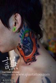 pangsae sareng paviliun tattoo anu alus nyarankeun pola mesin tato beuheung