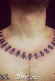 Necklace Fashion Necklace Tattoo Pattern