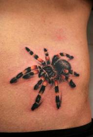 Realistic Scary Spider Tattoo