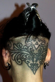 rygg hjärna personlighet totem tatuering Mönster