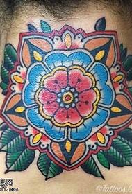Hals gemalt van Gogh Tattoo-Muster
