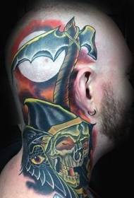 tattoo picture muški dominirajući domineering head tattoo pattern