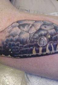 колір ніг реалістичні візерунок татуювання голова змії