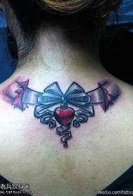 modèle de tatouage de cloche